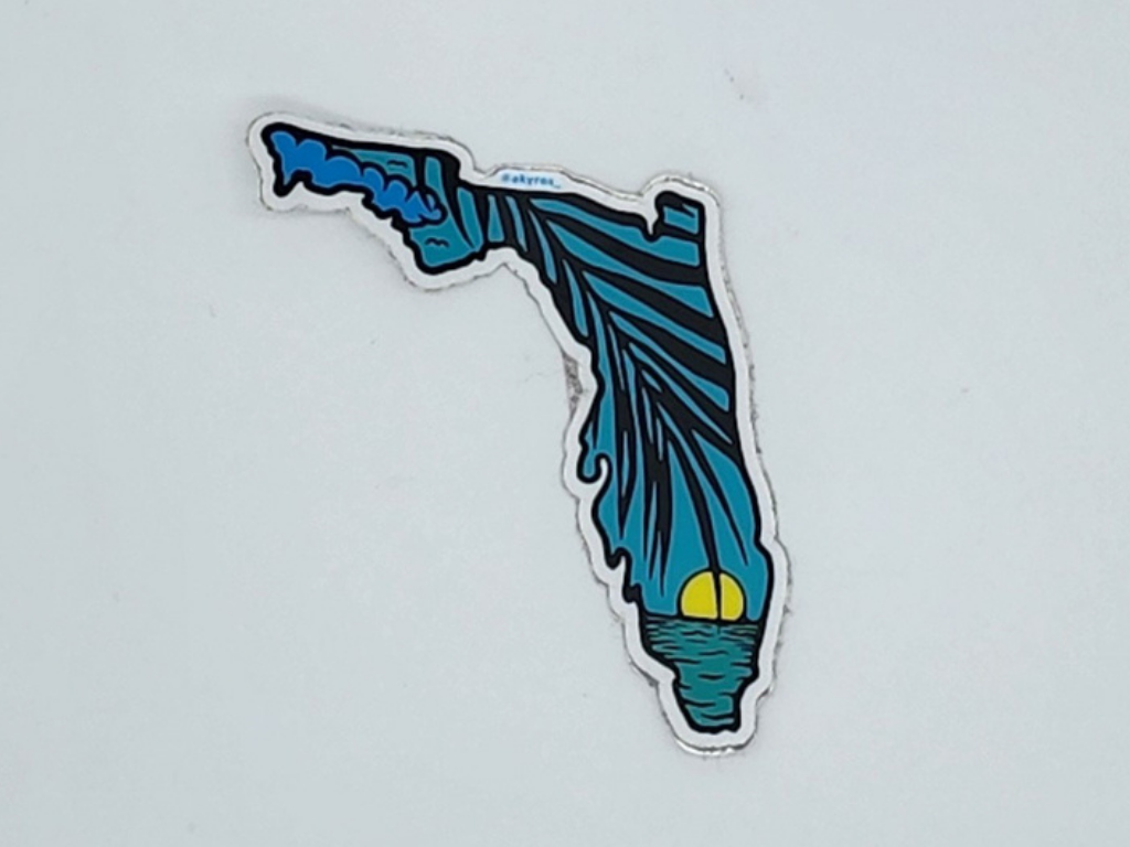 Florida Sunset Sticker