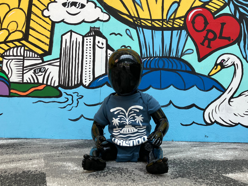 Wavy Fountain Onesie