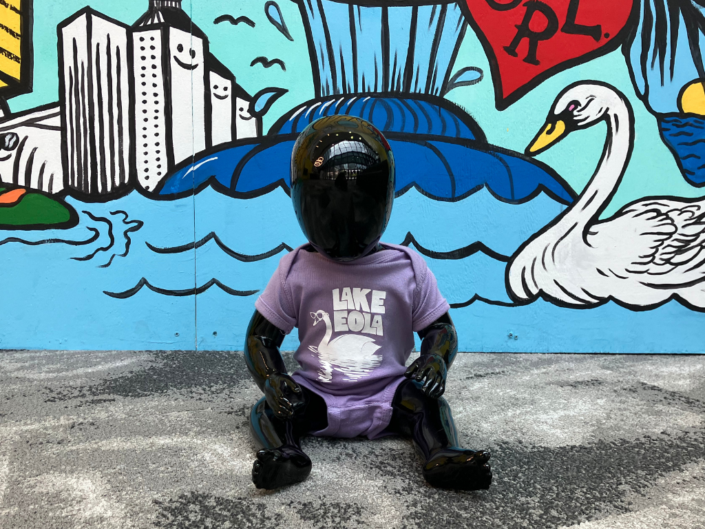 Lake Eola Swan Onesie