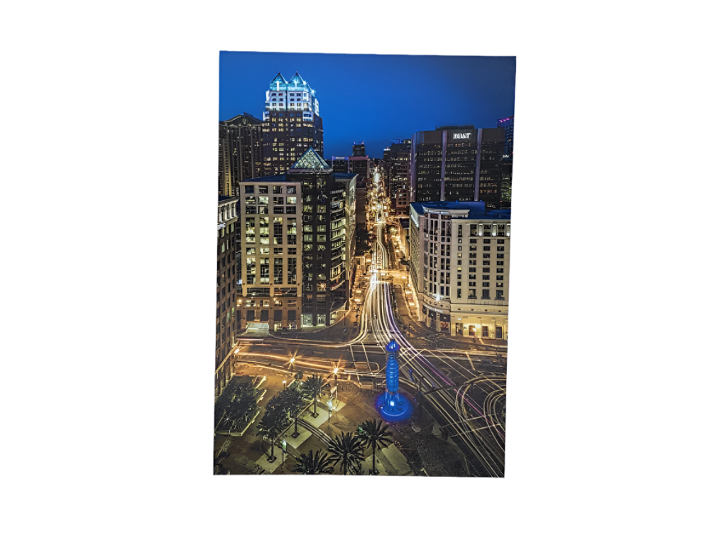 Postcard Orange Ave Rooftop