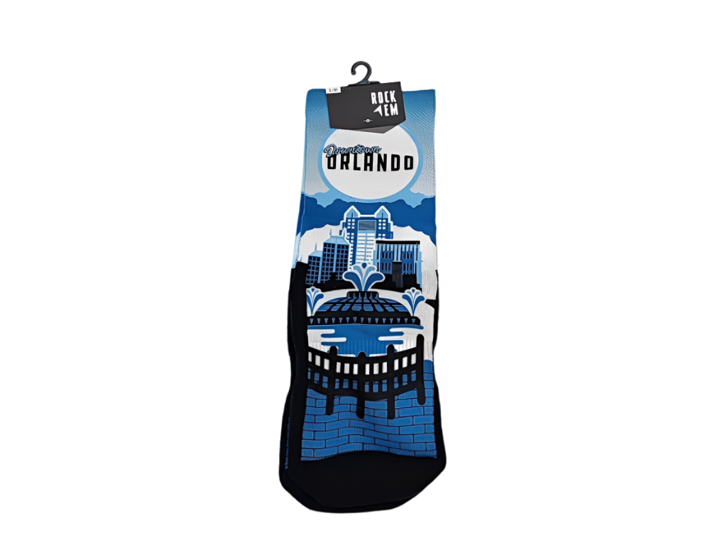 Skyline Downtown Orlando Socks
