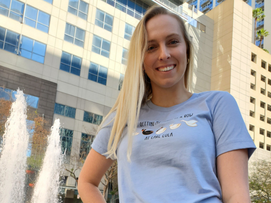 Swans In a Row Women's Tee