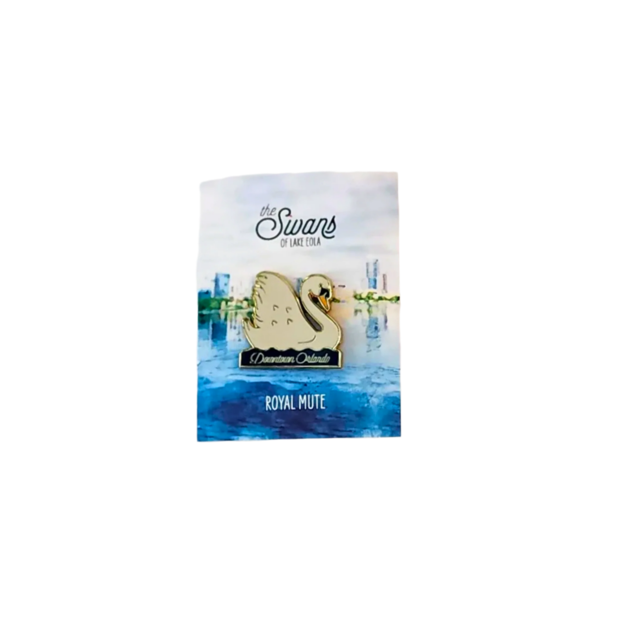 Royal Mute Swan Pin