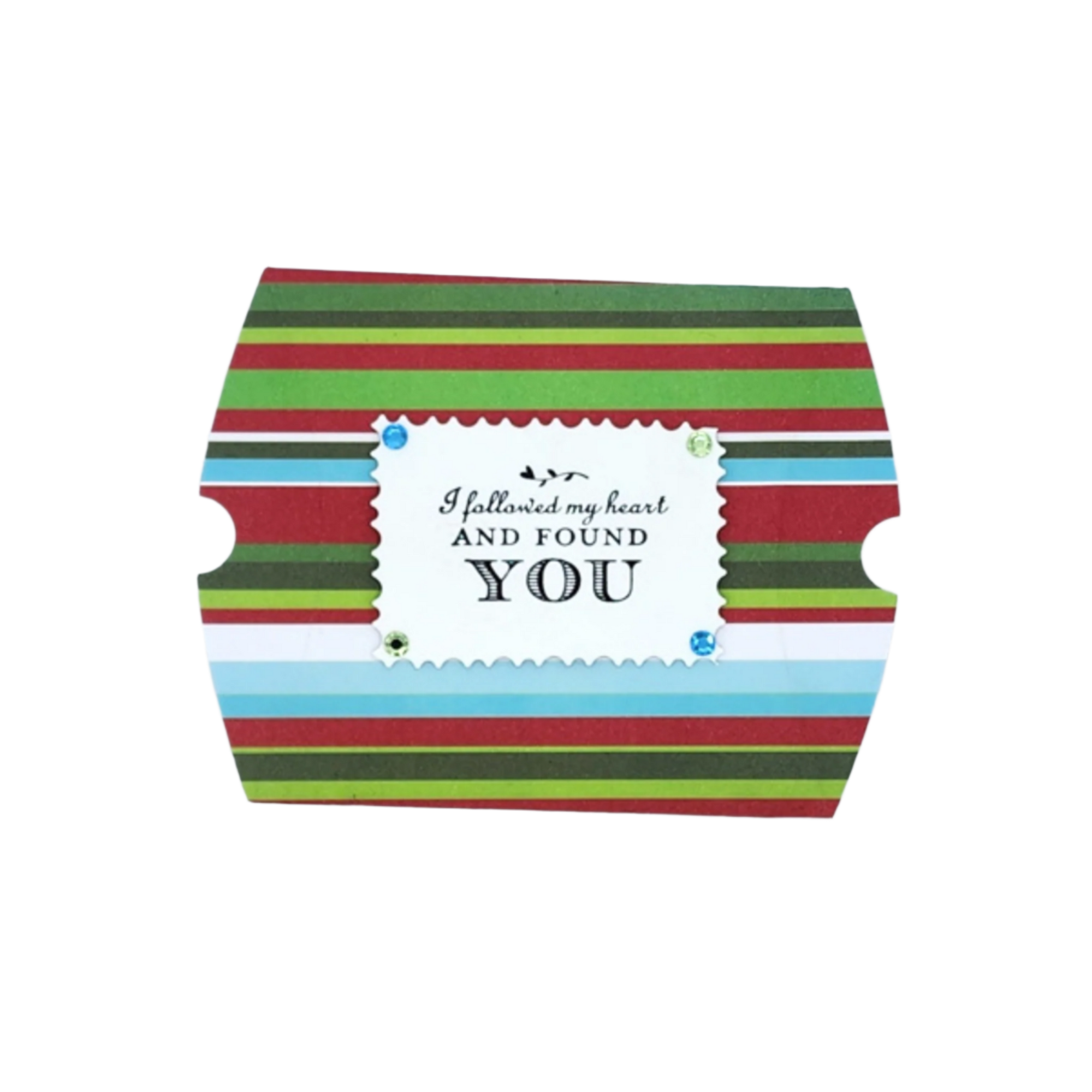 I Followed My Heart and Found You, Pillow Box,  Large