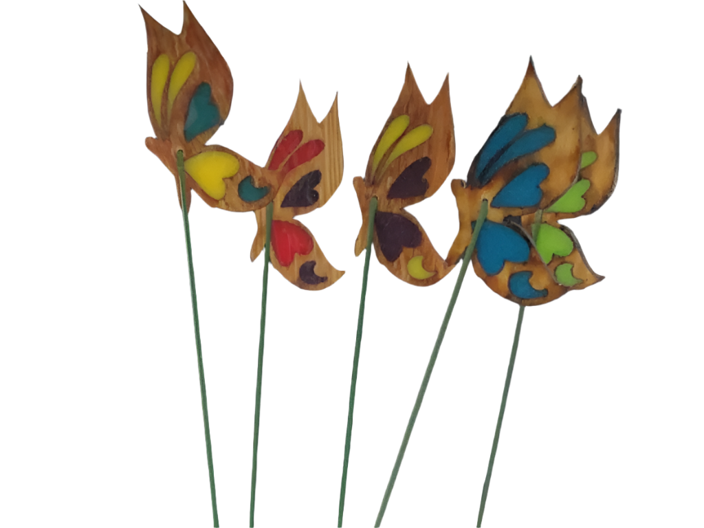 Butterfly Yard Stake