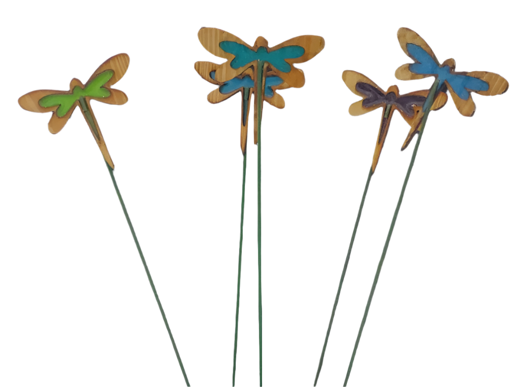 Dragonfly Yard Stake