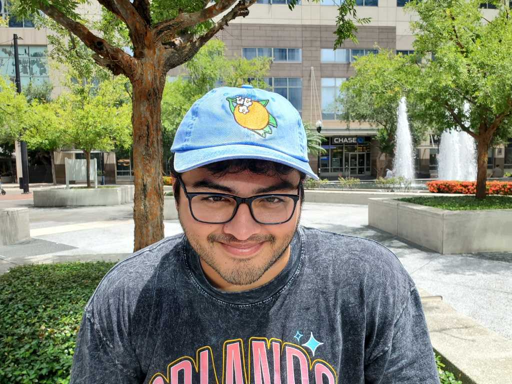 Orange Blossom Ball Cap