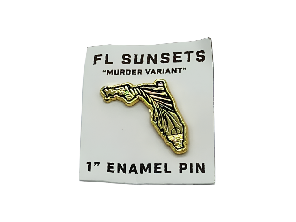 Florida Sunset Pin