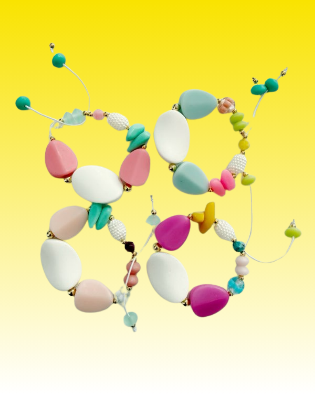 Aura Pop Resin Bracelet