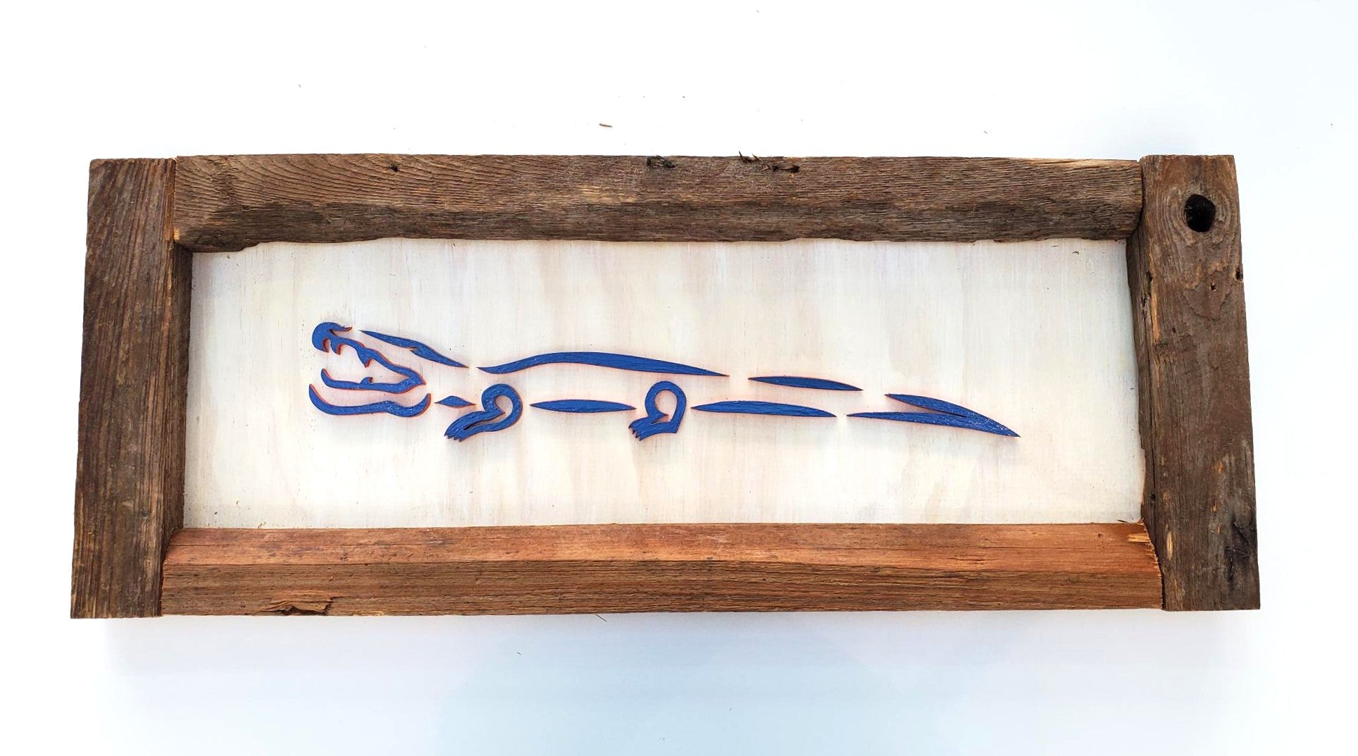 Alligator Wood Art