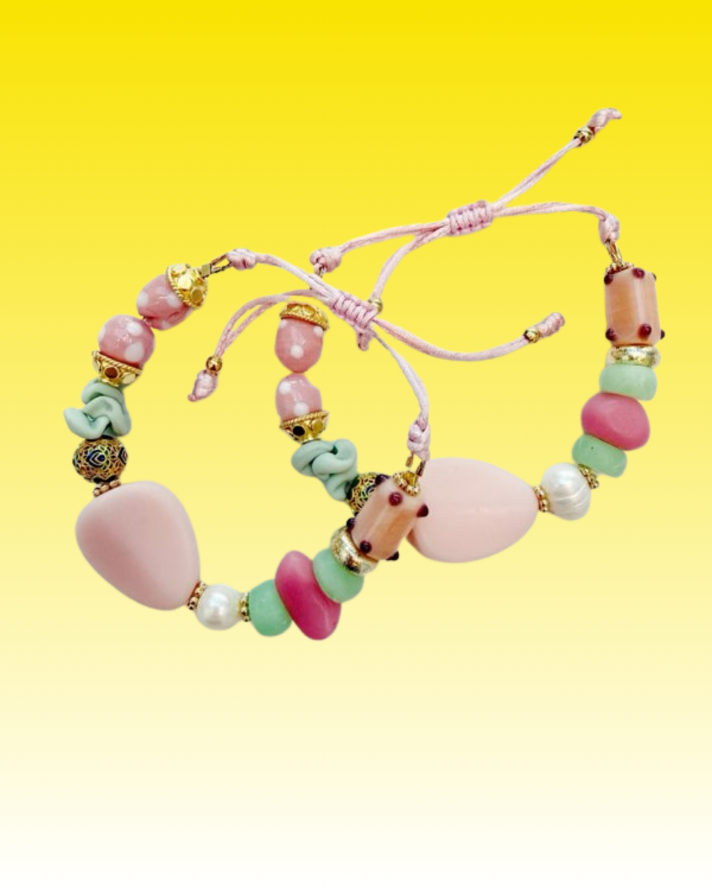 Blush Resin Bracelet