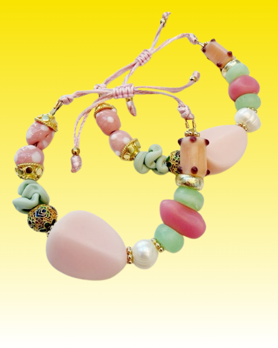 Blush Resin Bracelet
