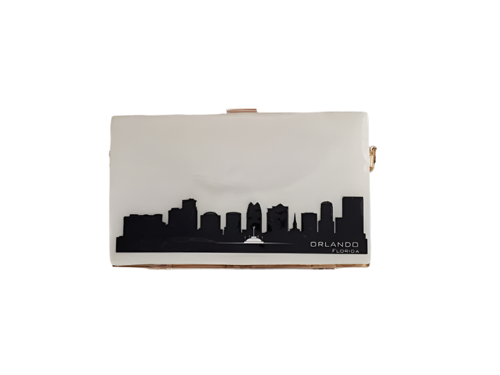 Orlando Skyline Resin Purse