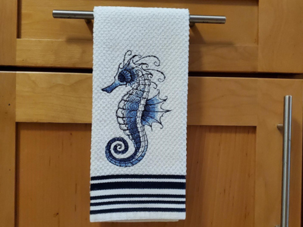 Seahorse Kitchen Towel