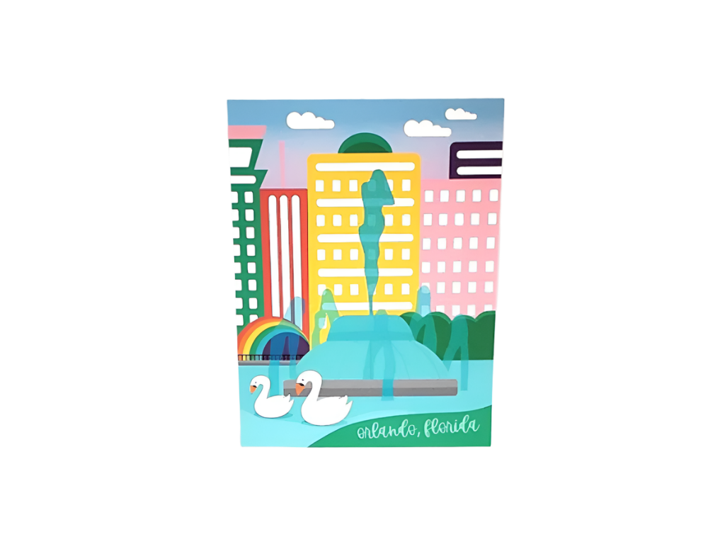 Lake Eola Postcard