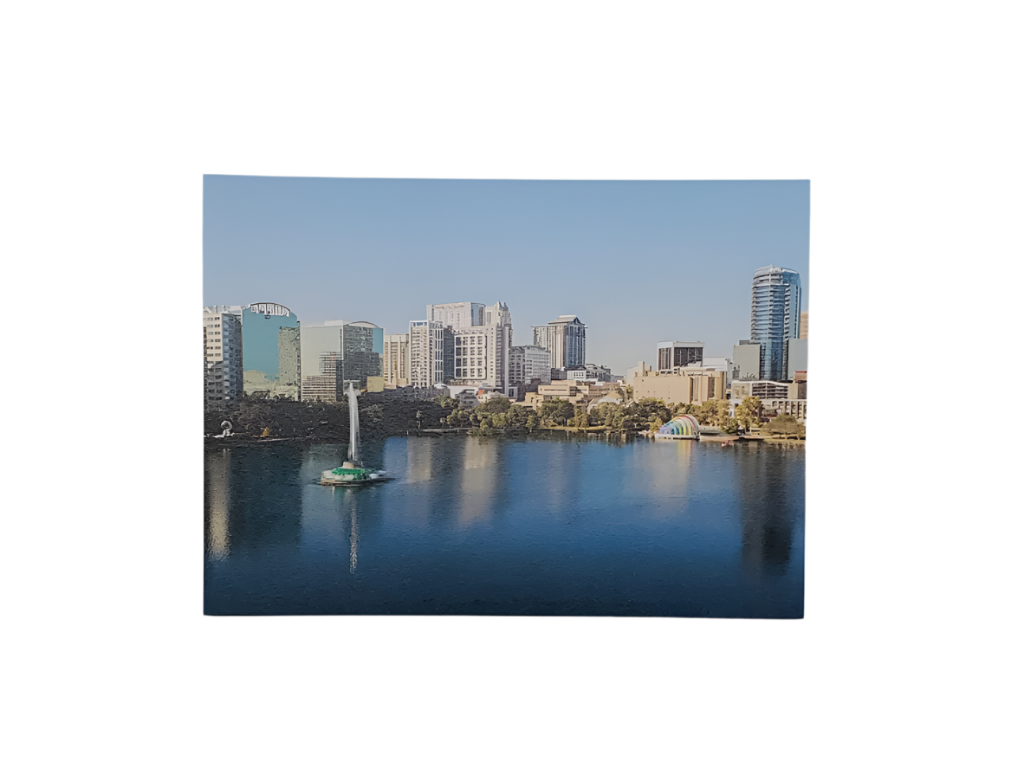 Postcard Aerial Lake Eola
