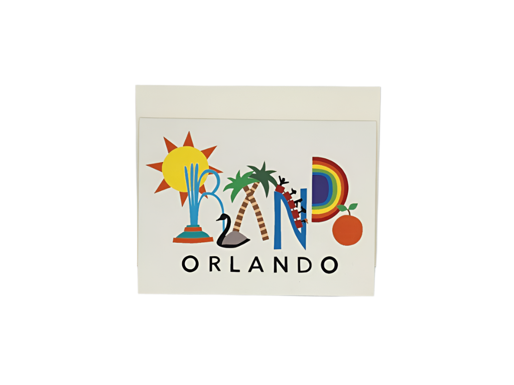 Orlando Icons Note Cards