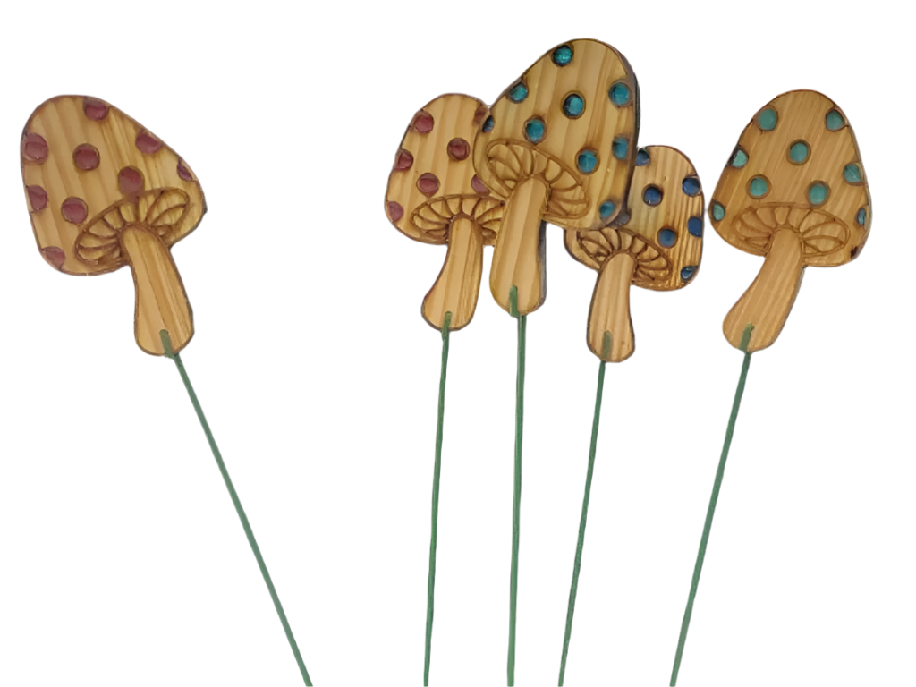 Mushroom Yard Stake