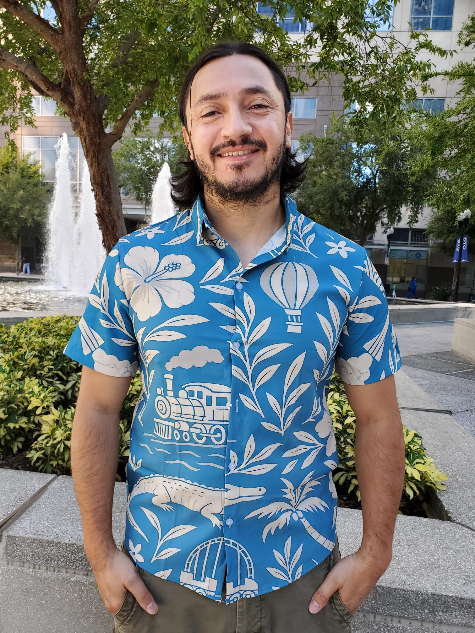 Hawaiian Shirt, Rockets and Gators