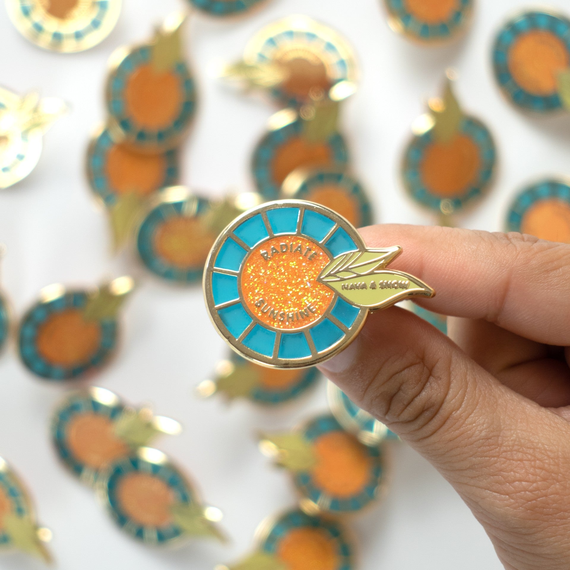 Radiate Sunshine Pin