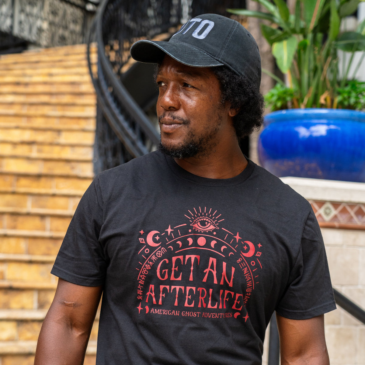 Get an Afterlife T Shirt Black 2