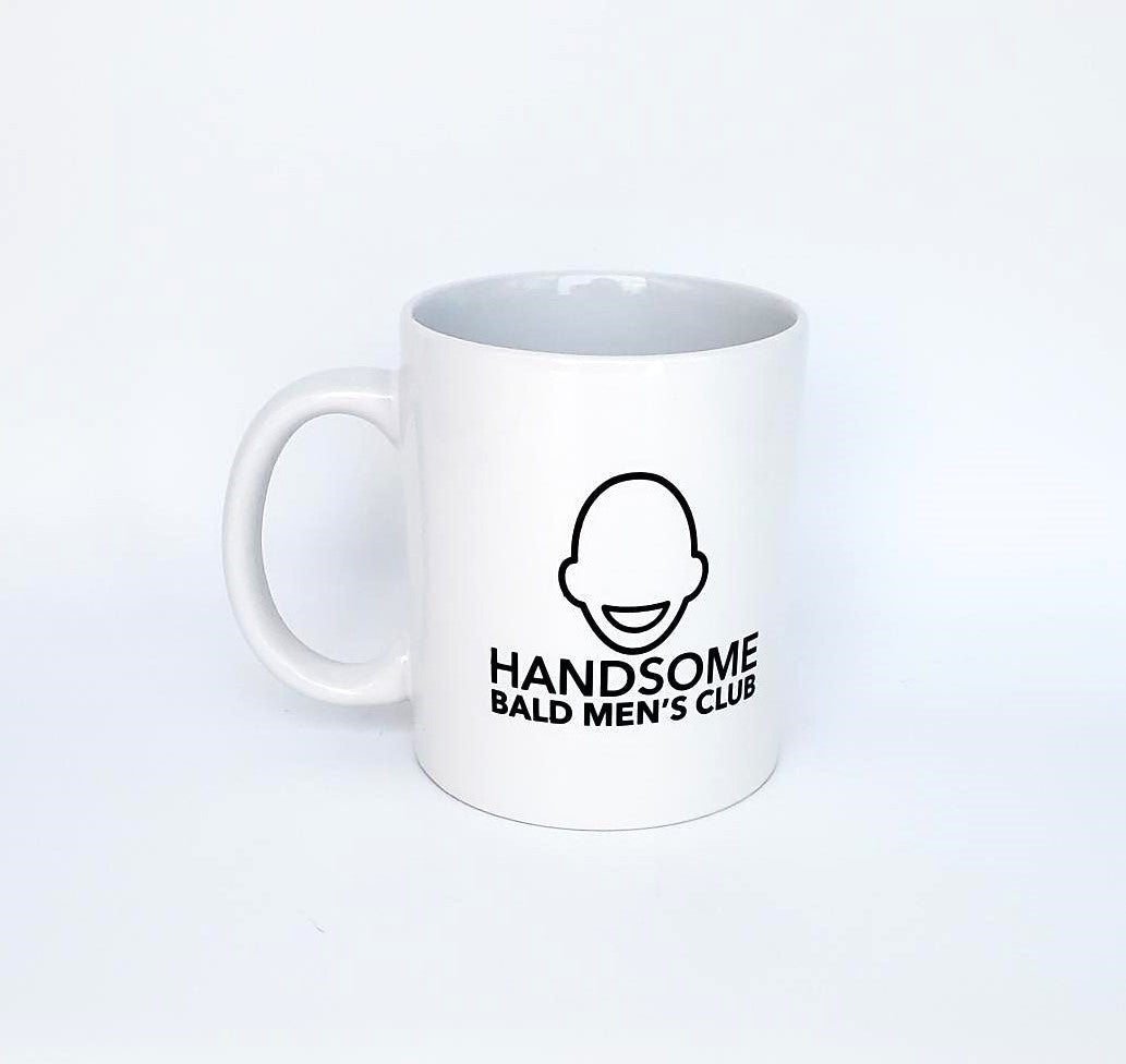Handsome Bald Men's Club Mug