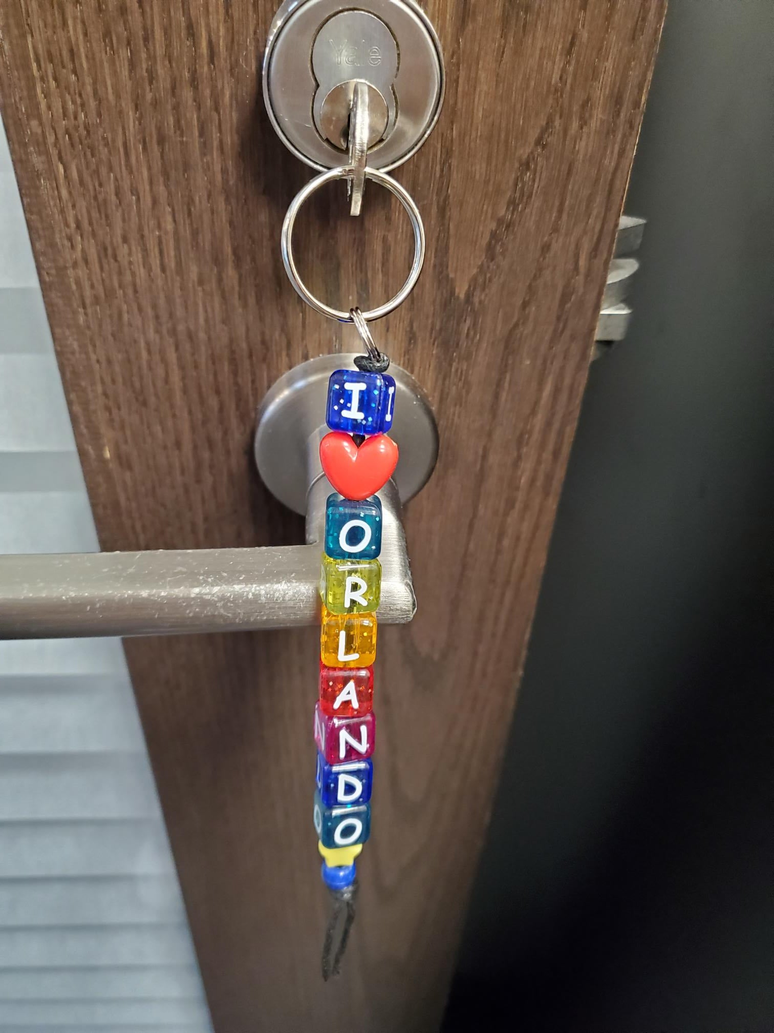 I Love Orlando Keychain