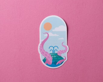 Lake Eola Kraken Sticker