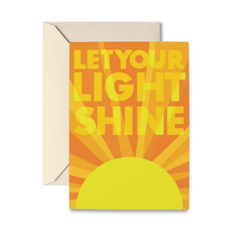 Orange and yellow sun design.