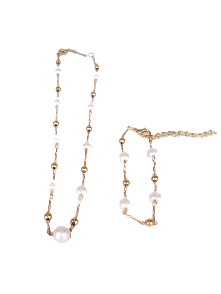 Pearl Necklace, Two Piece