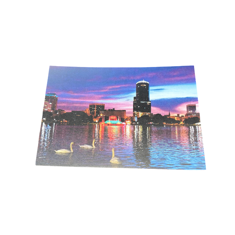 Postcard Violet Skies