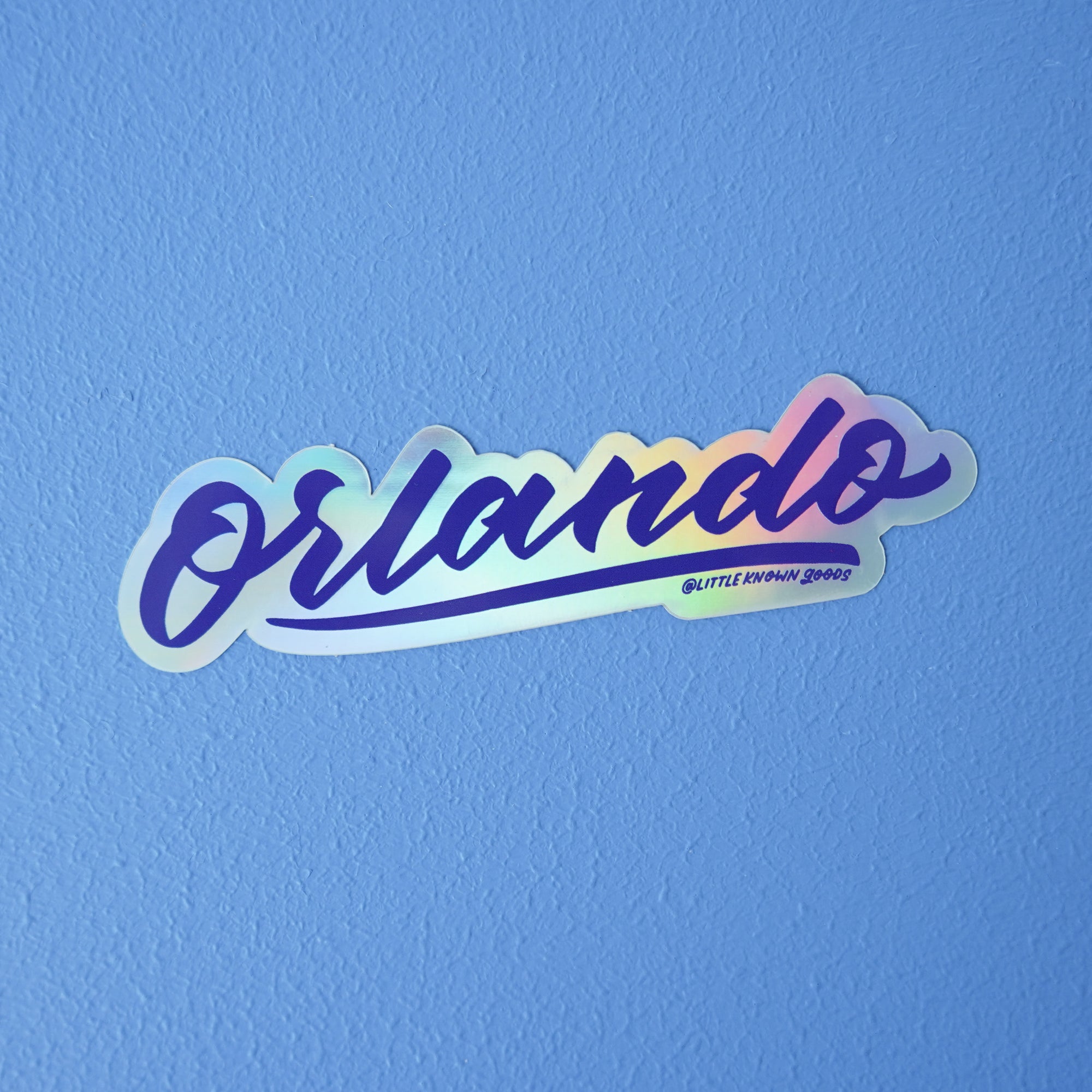 Orlando Holographic Sticker