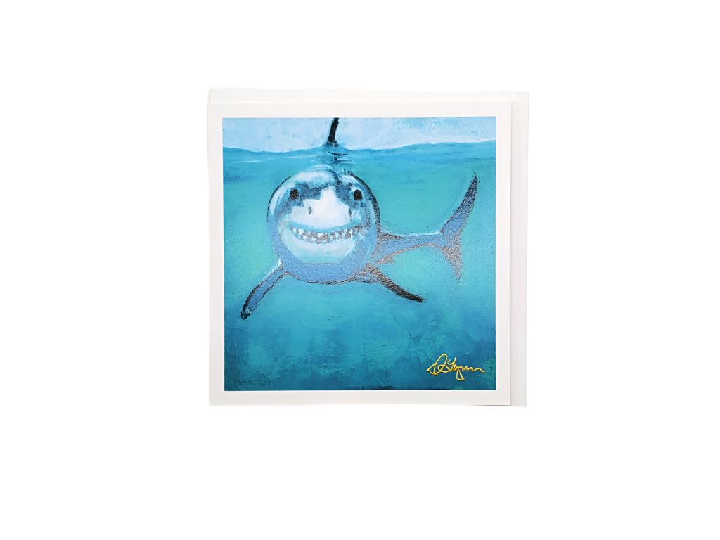 Wayne, Shark Note Cards