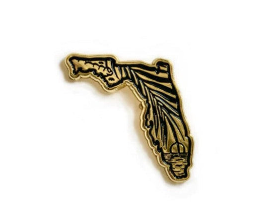 Florida Sunset Pin