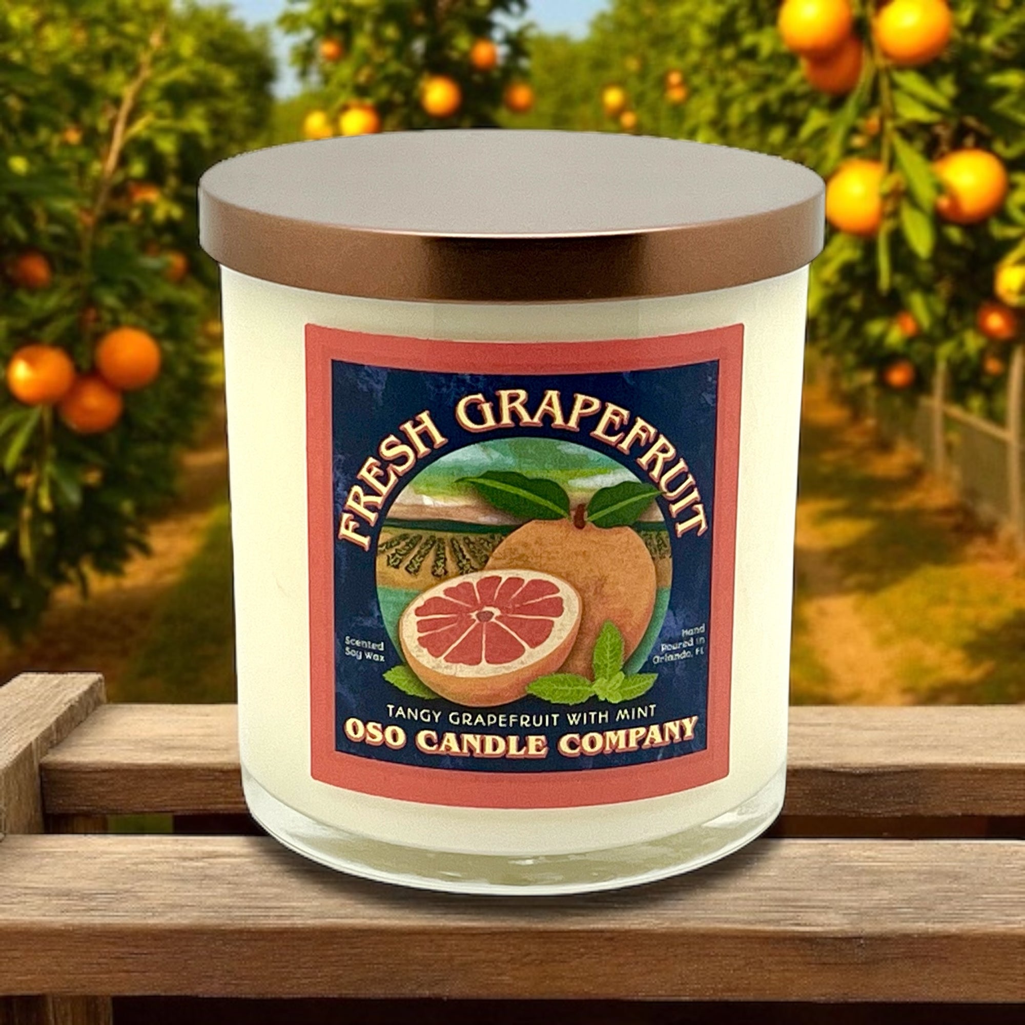 Fresh Grapefruit Candle