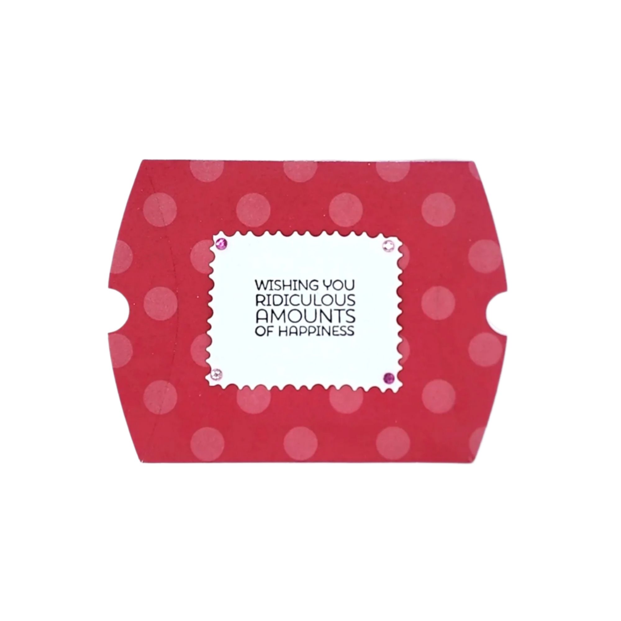 Wishing You Ridiculous Amounts of Happiness, Pillow Box Large