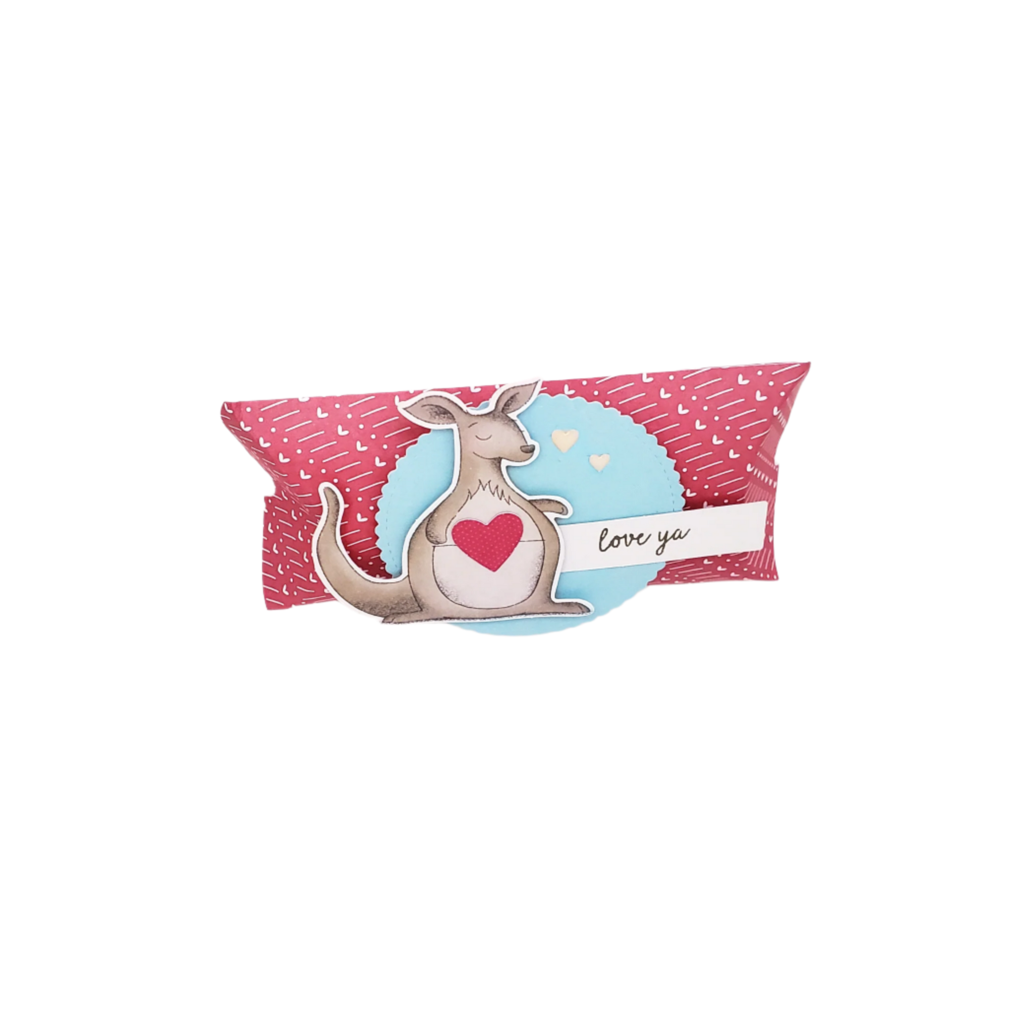 Kangaroo Love Ya Pillow Box, Medium