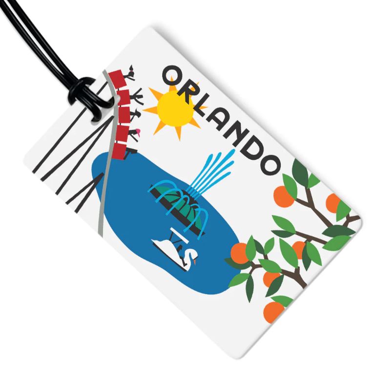 Orlando Luggage Tag