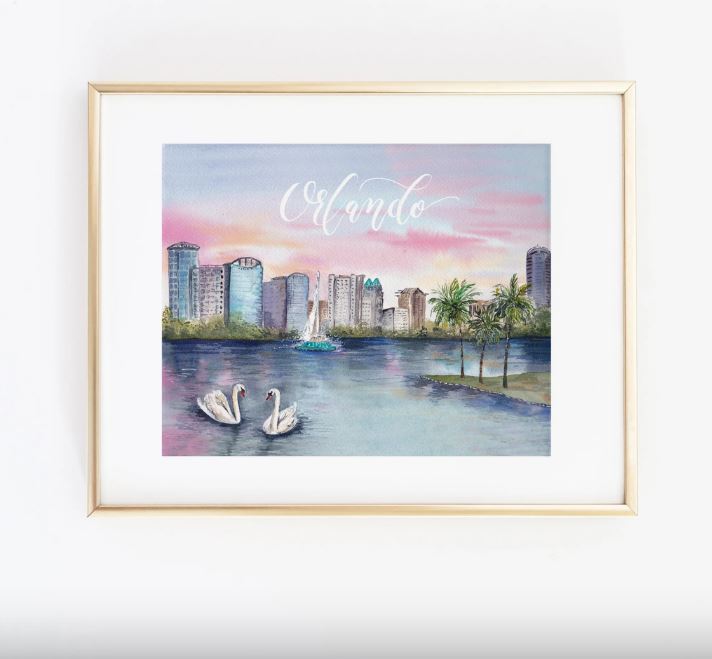 Orlando Art Print