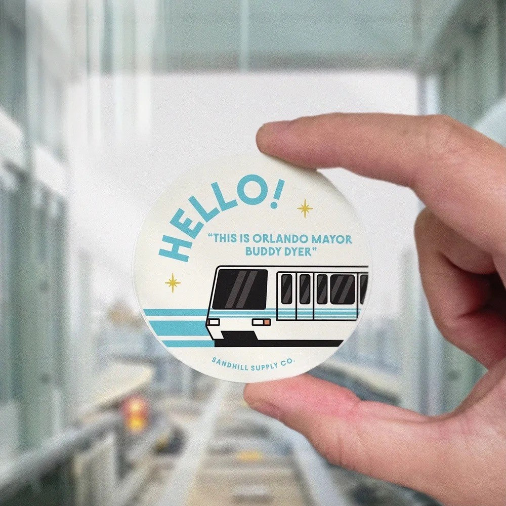Hello From Mayor Dyer Sticker
