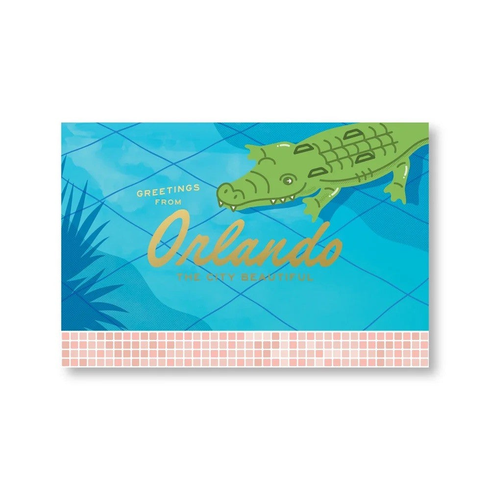 Greetings From Orlando Postcard